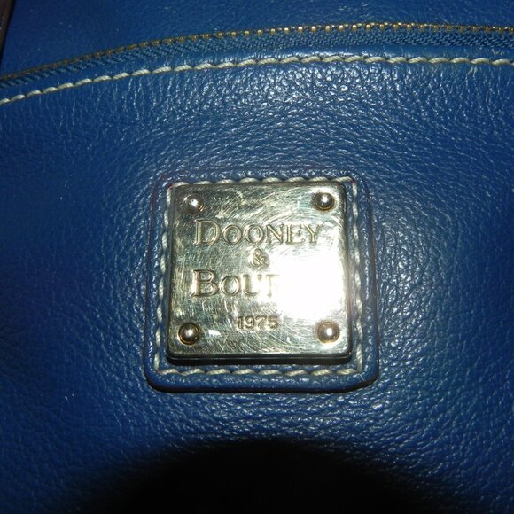 Dooney & Bourke Pebble Grain Letter Carriers Small Hobo Crossbody Purse - Picture 6 of 9